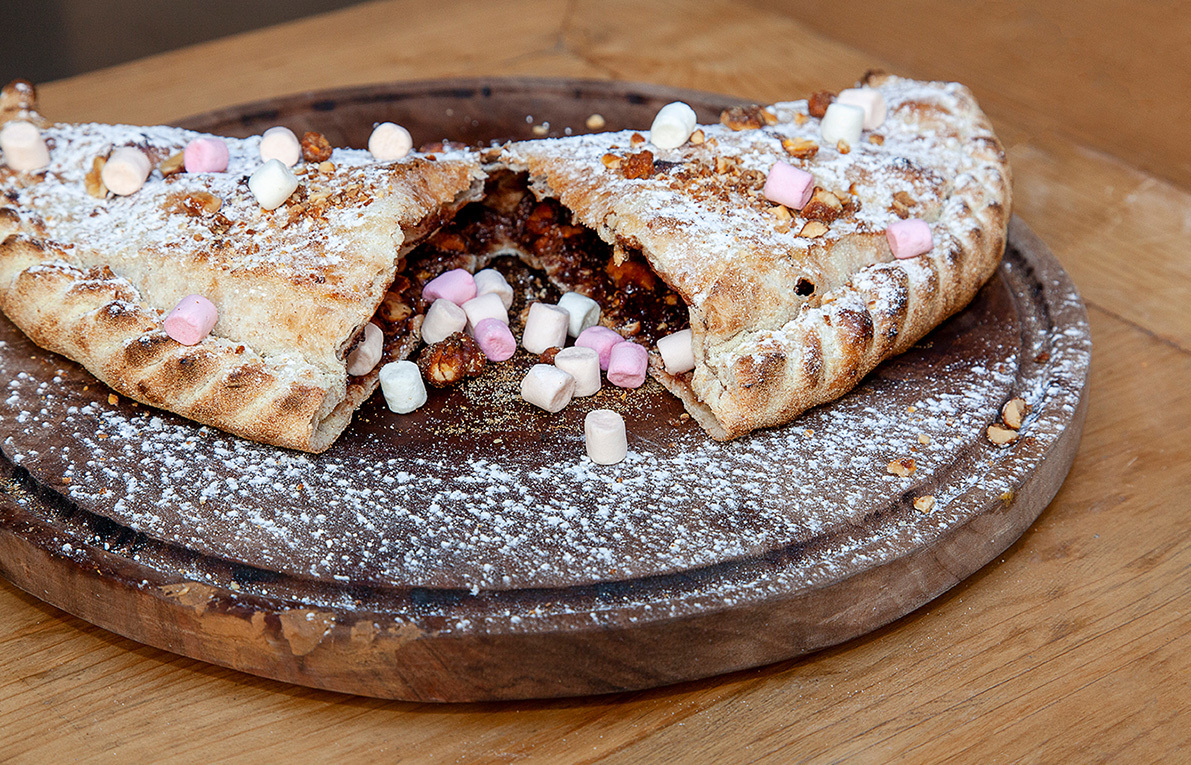 Calzonne au nutella